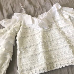 Alexis White Lace Top